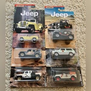 Jeep Matchbox Complete Set (6)